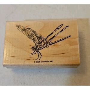 Stampin Up Rubber Stamp Dragonfly